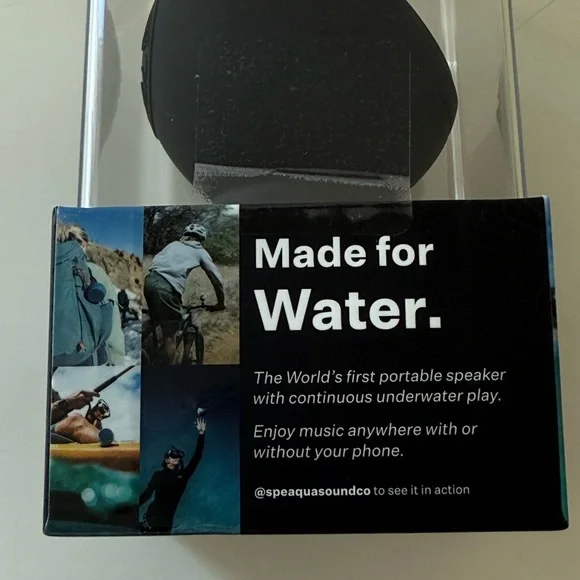 Speaqua Black Barnacle Pro 2.0 Waterproof Bluetooth Portable Speaker - Picture 5 of 6